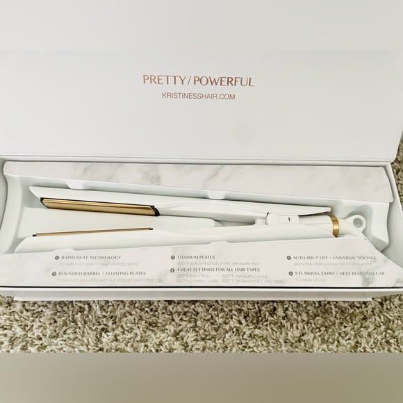 kristin ess Hair Kristin Ess Hair 3inone Titanium Flat Iron Hair